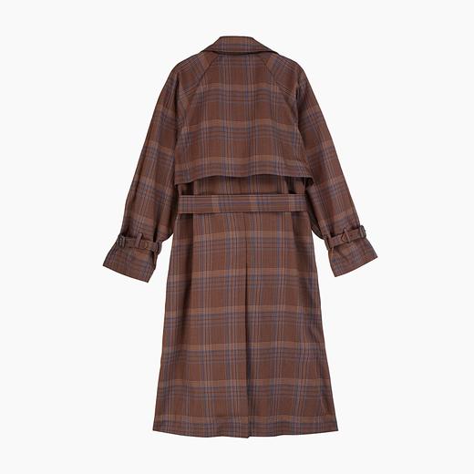 JAJU            [Jur de JAJU] W格纹风衣JPY带授权招加盟代理 商品图2