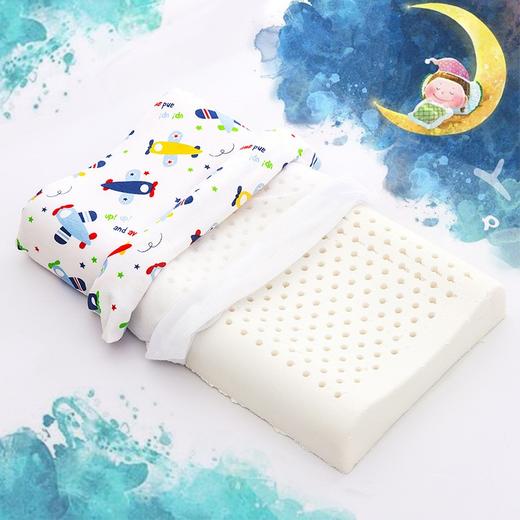 儿童乳胶枕卡通四季通用时候3-16岁孩子 商品图1