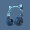 【耳机】猫耳朵头戴式蓝牙耳机 无线发光耳机电脑电竞耳麦 商品缩略图1