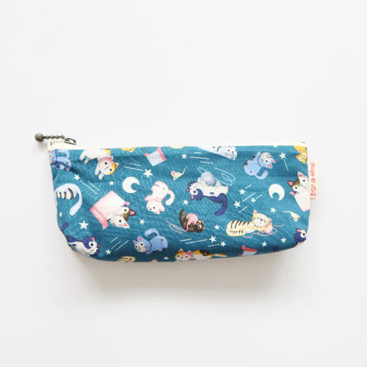 HUJI祤集笔袋插画淘气小猫 商品图1