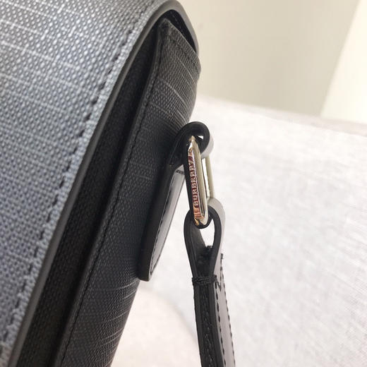 双扣男士邮差包-蓝 商品图5