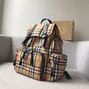 B家女士中格子双肩背包 7242 商品缩略图1