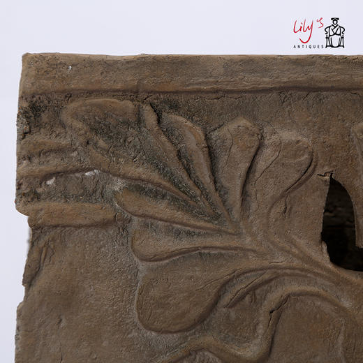 民国老花砖民俗老物件怀旧复古装饰老砖雕创意摆件老砖块古董摆件 商品图3