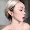 noidentity 极简小众设计感欧美走秀款ins冷淡风珍珠异型耳环耳钉 商品缩略图1