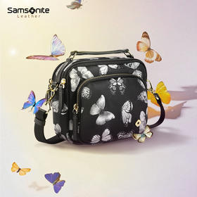 新秀丽斜挎包女 时尚潮流书包印花背包NO3*003