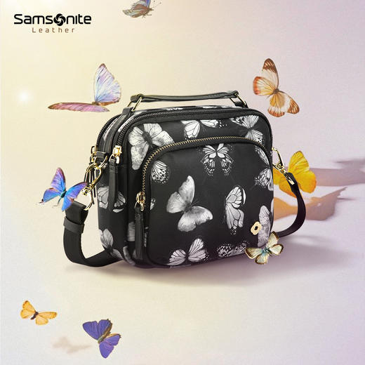 新秀丽斜挎包女 时尚潮流书包印花背包NO3*003 商品图0