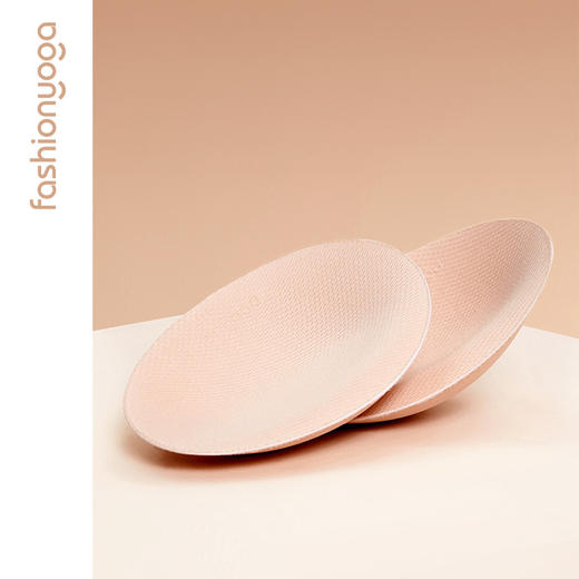 FX-004、FX-005凡圣瑜伽瑜伽服胸垫插片上薄下厚立体透气棉感胸垫 商品图0