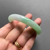 糯冰种阳绿圆条翡翠手镯55.5 55 商品缩略图7