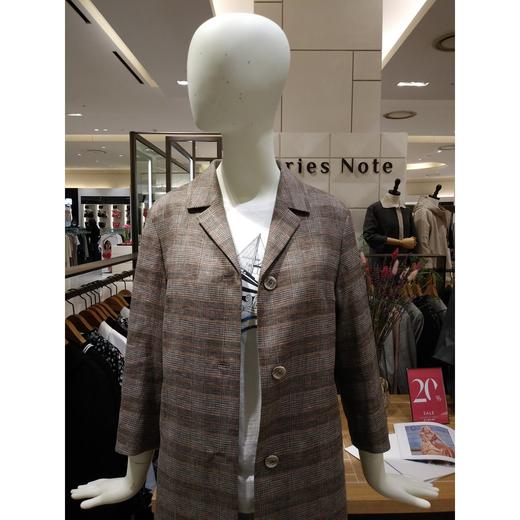 Carries Note      亚麻人字纹外套JPY带授权招加盟代理 商品图3