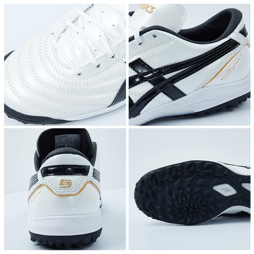 SFS亚瑟士正版 C3高端袋鼠皮GEL缓震碎钉TF人草足球鞋男 1113A032 商品图3