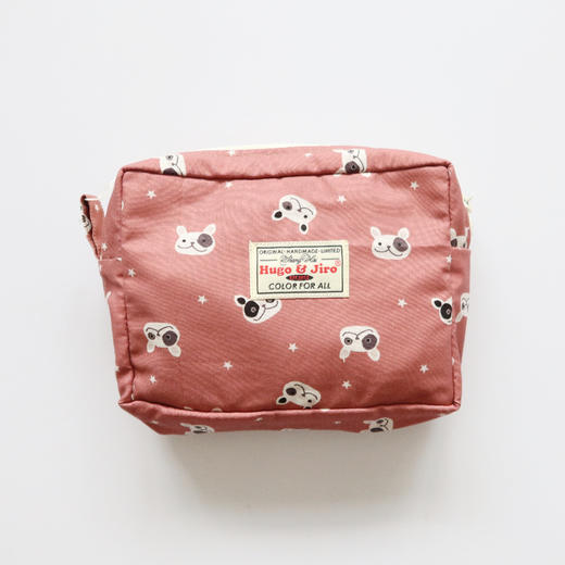 HUJI祤集Motley收纳包插画小星星狗狗 商品图0