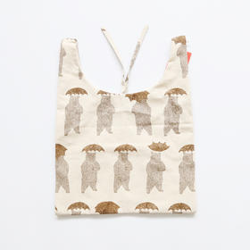 HUJI祤集Vesti手提包插画打伞熊熊