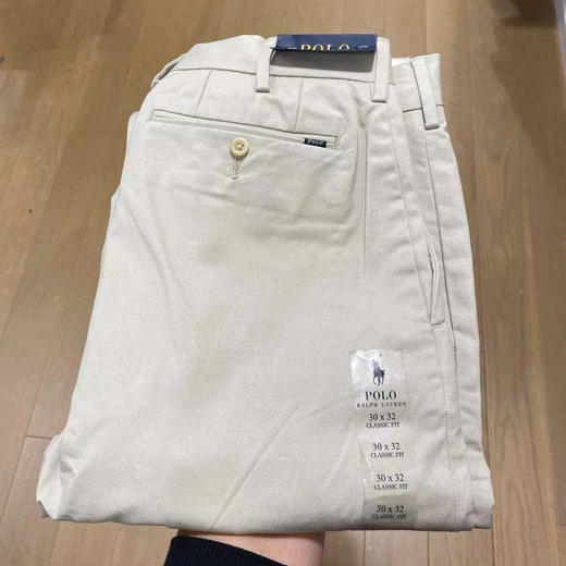  POLO RALPH LAUREN 男士新款纯色微弹经典版舒适休闲裤 商品图0