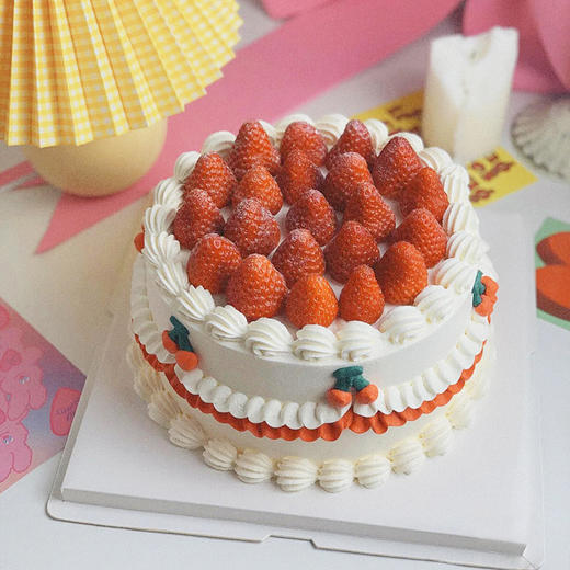 【白色恋人】-情人节蛋糕/奶油蛋糕 商品图2