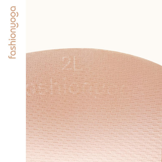 FX-004、FX-005凡圣瑜伽瑜伽服胸垫插片上薄下厚立体透气棉感胸垫 商品图4