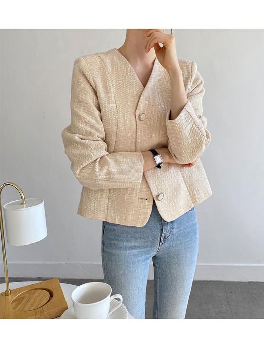 blisssalon     花呢夹克JPY带授权招加盟代理 商品图3