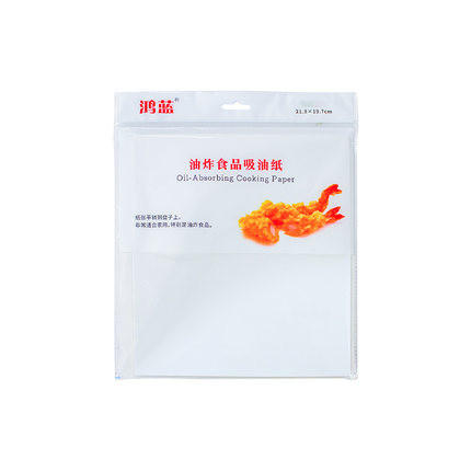 鸿蓝 油炸食品吸油纸20张 厨房烤箱烘焙煎食物专用垫底纸 煲汤吸油纸 商品图4