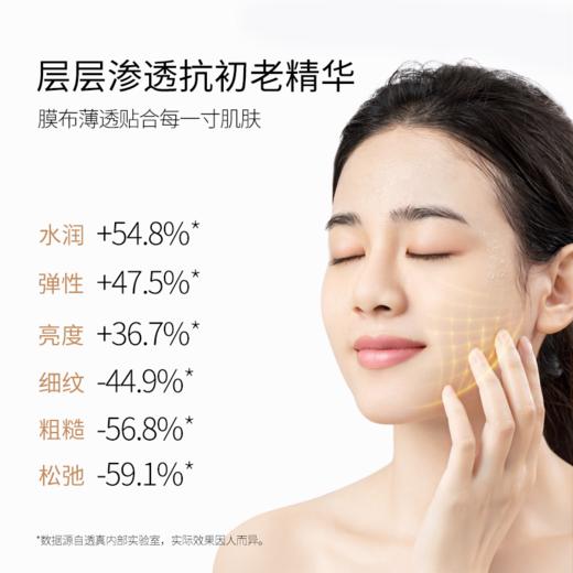 透真 蜂王浆六胜肽弹润面膜10片/盒装（2025年4月10日
到期，临期，介意慎拍） 商品图1