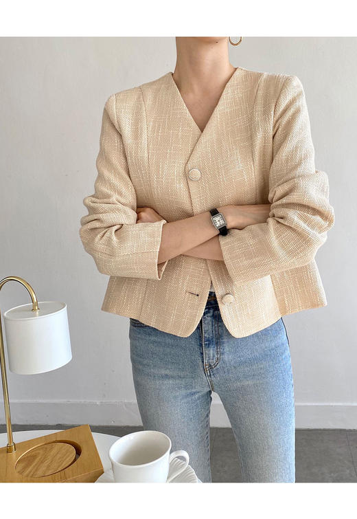 blisssalon     花呢夹克JPY带授权招加盟代理 商品图4