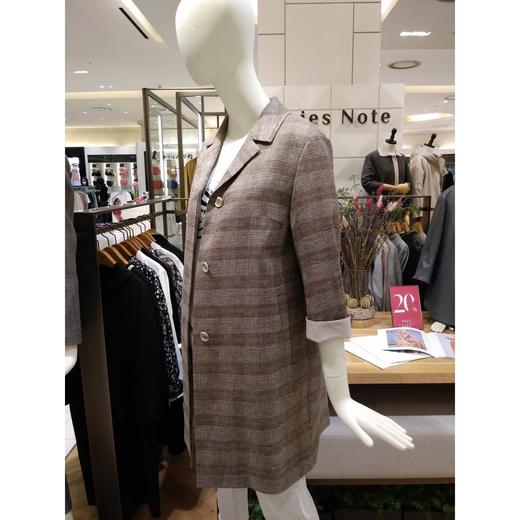 Carries Note      亚麻人字纹外套JPY带授权招加盟代理 商品图1