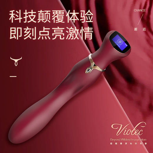 VIOTEC紫罗兰邂逅按摩器女用触屏版可弯曲震动棒 商品图0