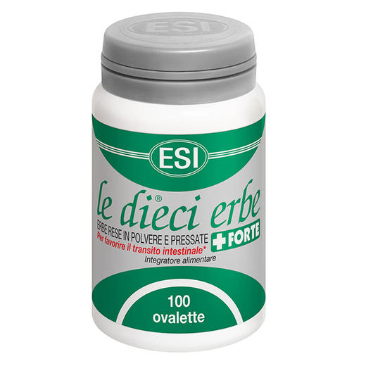 【保税直邮 郑州保税】意大利ESI草本清肠片100粒排宿便膳食纤维片 商品图2