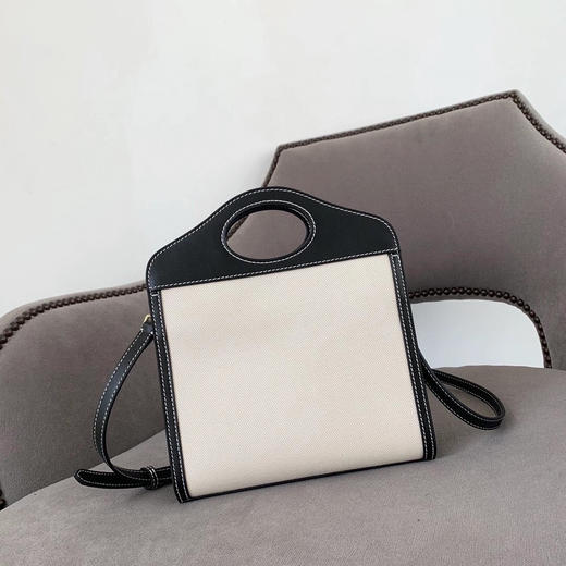 Burberry黑色pocket包log圆款 商品图1