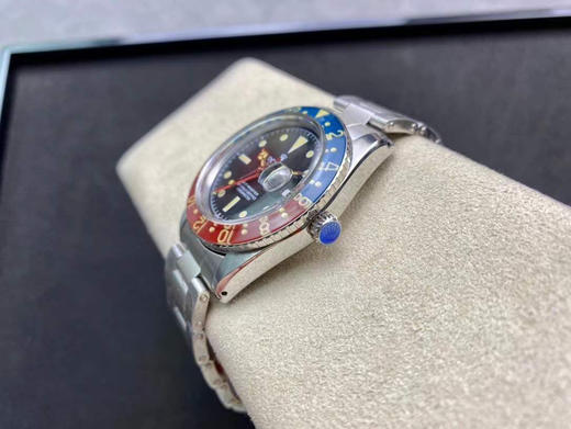 SN 劳力士 复古格林尼治型II系列腕表(可乐圈)（复古钉带-亚克力玻璃，2836机 40毫米） 商品图14