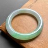 糯冰种阳绿圆条翡翠手镯55.5 55 商品缩略图2