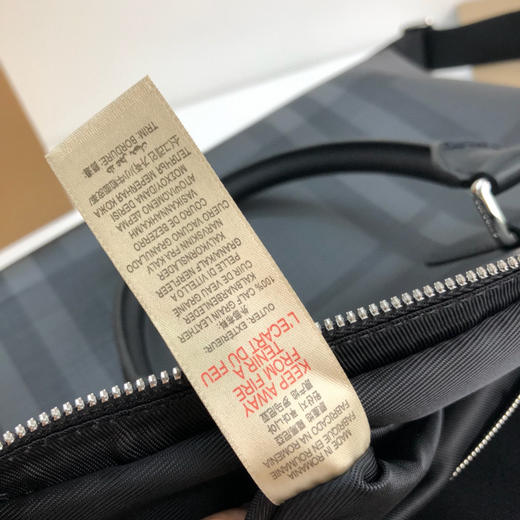 【薄款炭灰格】B家男款公文包 商品图7