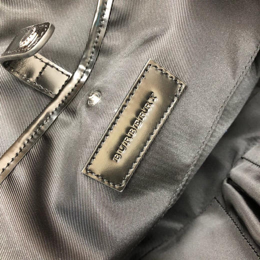 B家官网新款London 格纹公文包-黑蓝 商品图6