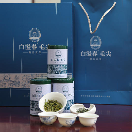 【宜昌助农馆】五峰白溢春御品贡芽240g  48g*5罐/盒 商品图1