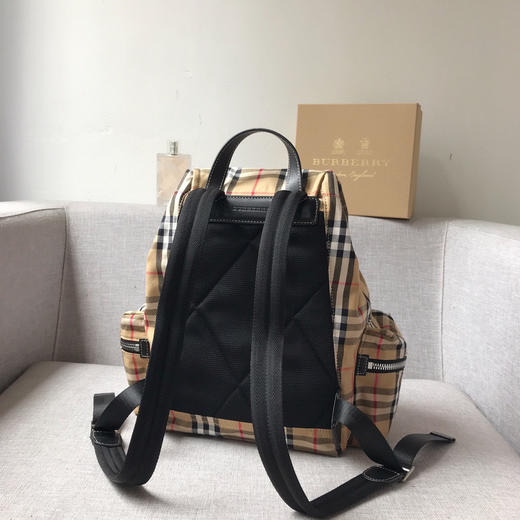 B家女士中格子双肩背包 7242 商品图3