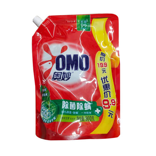 奥妙除菌除螨洗衣液900g 商品图0
