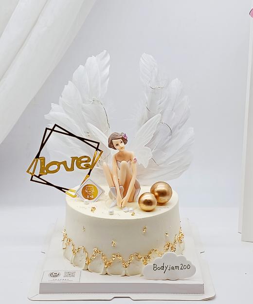 闪灯翅膀花仙子蛋糕 商品图0