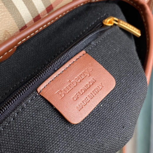 B家中古vintage系列新款小号邮差包-棕色 商品图7