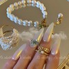 noidentity 王炸！宫廷巴洛克戒指手链套装天然淡水珍珠高品质 商品缩略图0