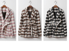 catsonepiece   羊毛格纹外套半外套JPY带授权招加盟代理 商品缩略图1