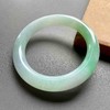 糯冰种阳绿圆条翡翠手镯55.5 55 商品缩略图0