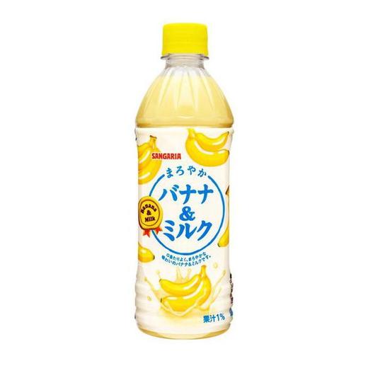日本进口三佳丽SANGARIA三佳利香蕉牛乳果汁 500ML（019172） 商品图0
