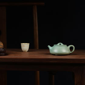 龙德堂陶艺 汤宣武《令瓢之立春》苹果绿 230cc 库存请咨询客服