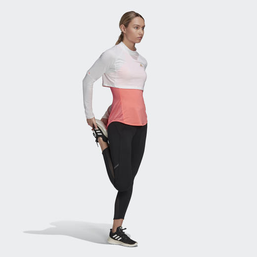 Adidas 2021新款女子休闲速干两件套t恤（背心+防晒衣） 商品图8