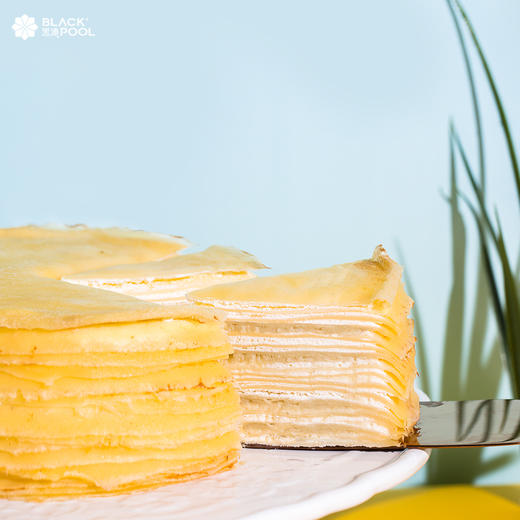 （兑换）【苏丹王榴莲千层（可全国配送）】一口就上瘾，皮软却小有嚼劲，一口一口吃不停 商品图2