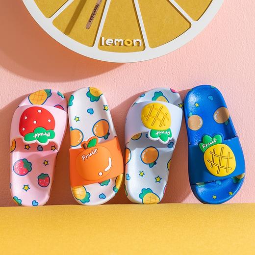 【特价10元】儿童拖鞋男女童居家软底浴室防滑凉拖可爱凉拖【WG211301】 商品图1