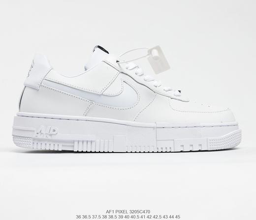 耐克Nike AF1 Pixel “像素解构白” 解构机能风空军一号百搭休闲板鞋 商品图5