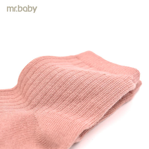 mrbaby秋冬儿童袜女童棉袜宝宝短袜 5双装 商品图3