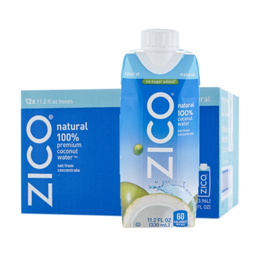 泰国进口 ZICO椰子水 330ml*12瓶 商品图0
