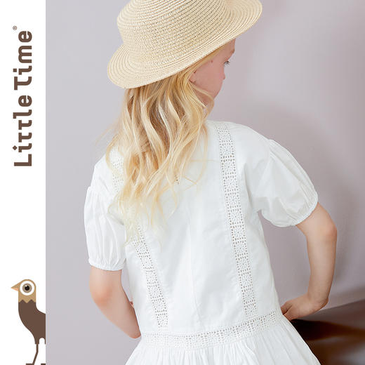 littletime童装小女童裙子夏天薄款洋气3岁4儿童连衣裙2020新款 商品图2