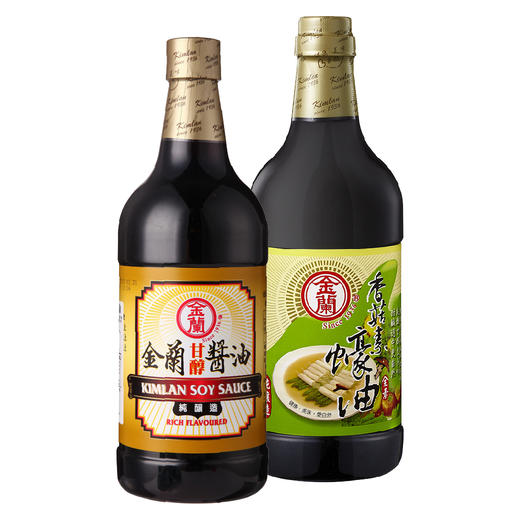 中国台湾 金兰 酱油/香蚝油 1000ml*2瓶 商品图0