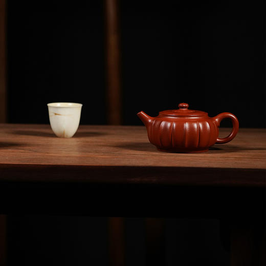 龙德堂陶艺 汤宣武《凌波仙子》原矿大红袍 170cc 库存请咨询客服 商品图0